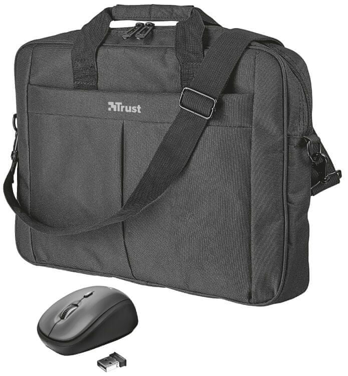 TRUST Primo 16“ Bag with wireless mouse 21685